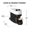 Kafetiera Nespresso Krups Vertuo Pop XN9201 Lefko
